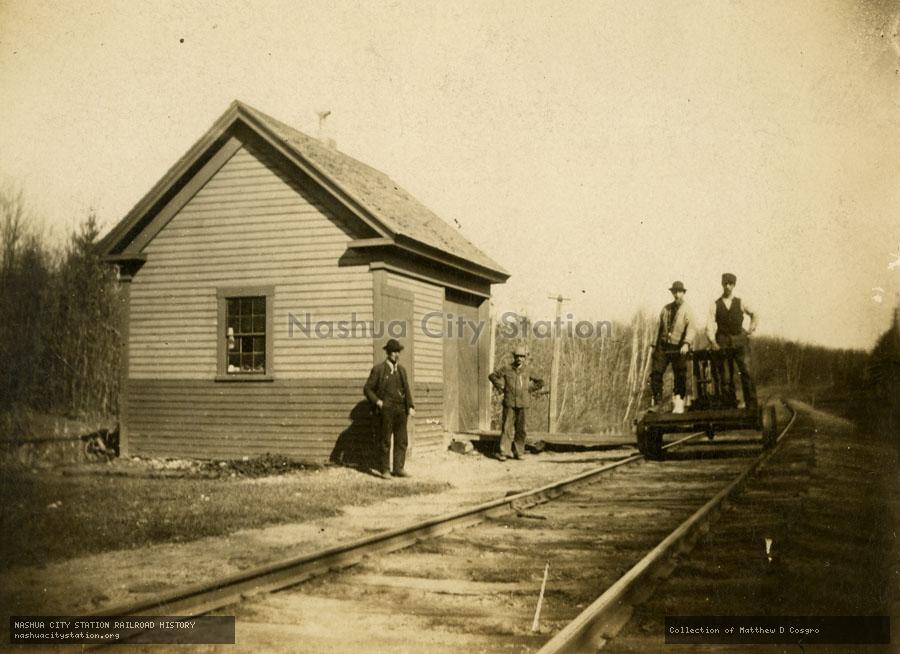 Postcard: Railroad Section House